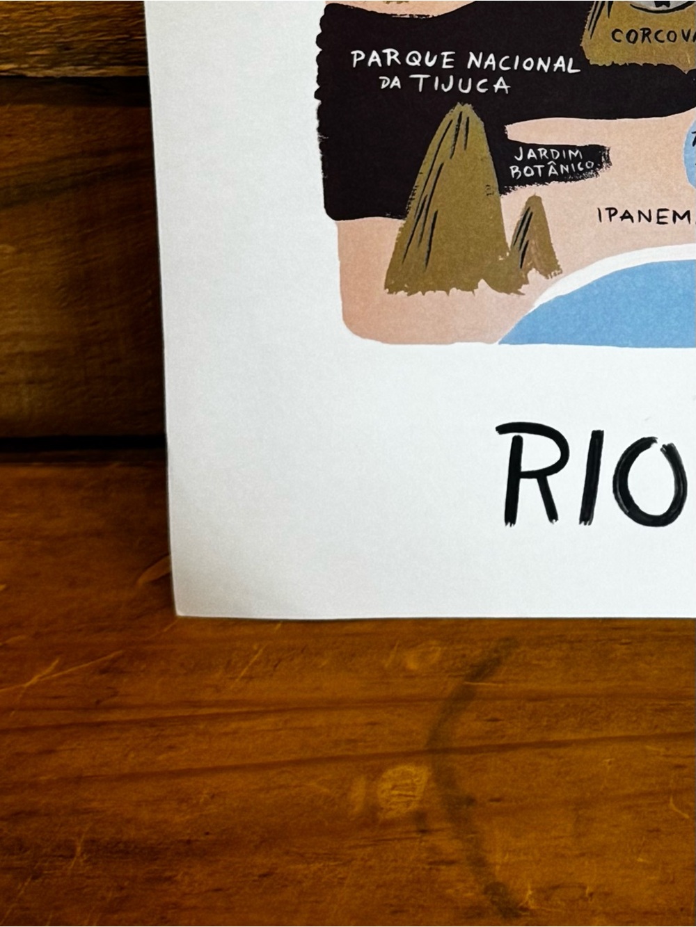 Rifle Paper Co. Rio de Janeiro World Traveler Art Print 11x10.25 - Picture 4 of 6
